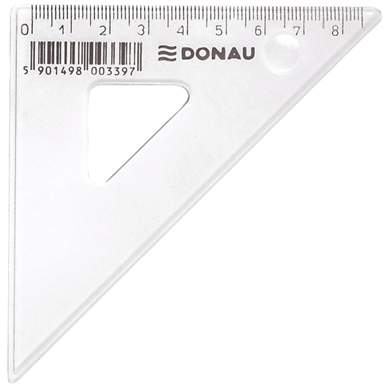 Trikampis 8,5cm/45/45
