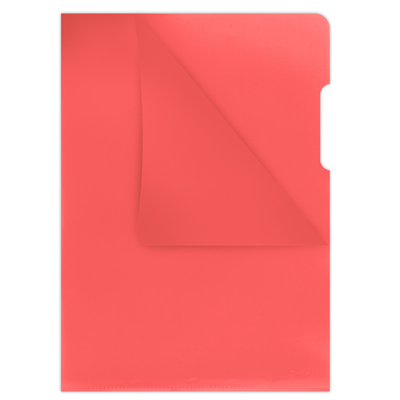 Aplankas-vokelis  A4 raudonas