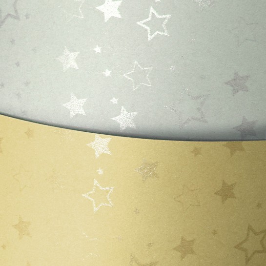 Dekoratyvinis popierius STARS A4 sidabrinis 220g 20l Dekoratyvinis popierius STARS A4 sidabrinis 220g 20l