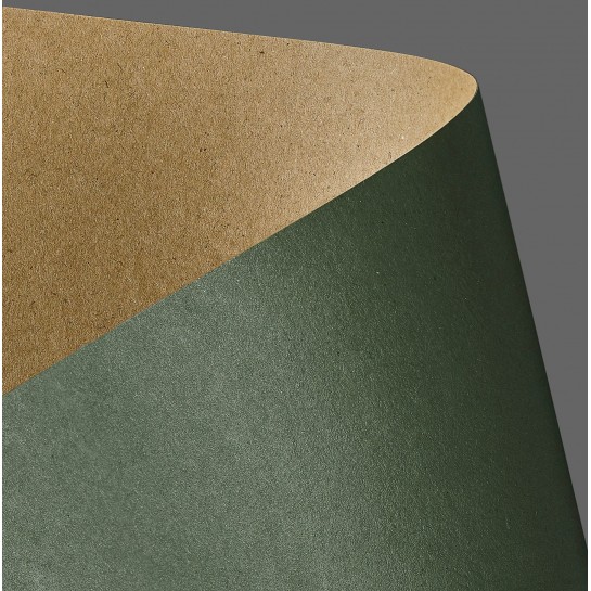 Dekoratyvinis popierius KRAFT A4 žalias 275g 20lap