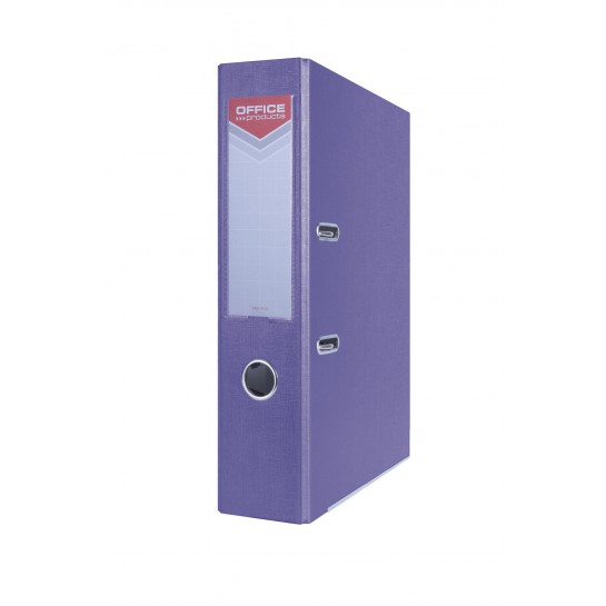 Segtuvas su metaliniu apvadu A4 75mm violetinis