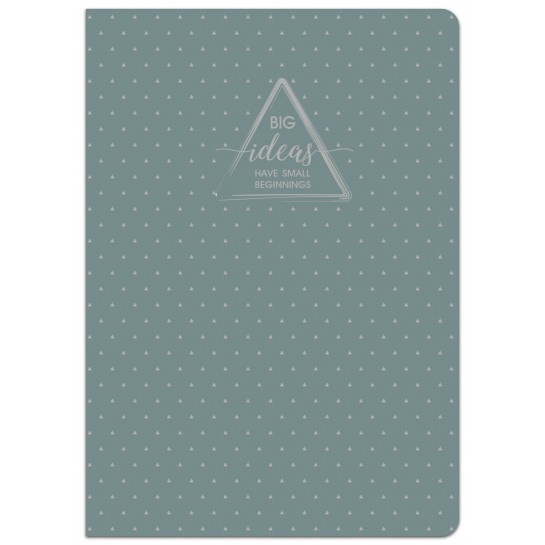 Knyga A4 96lap 70g lang SILVER