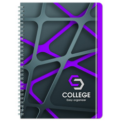 Knyga su spirale B5 150lap.70g COLLEGE lang.