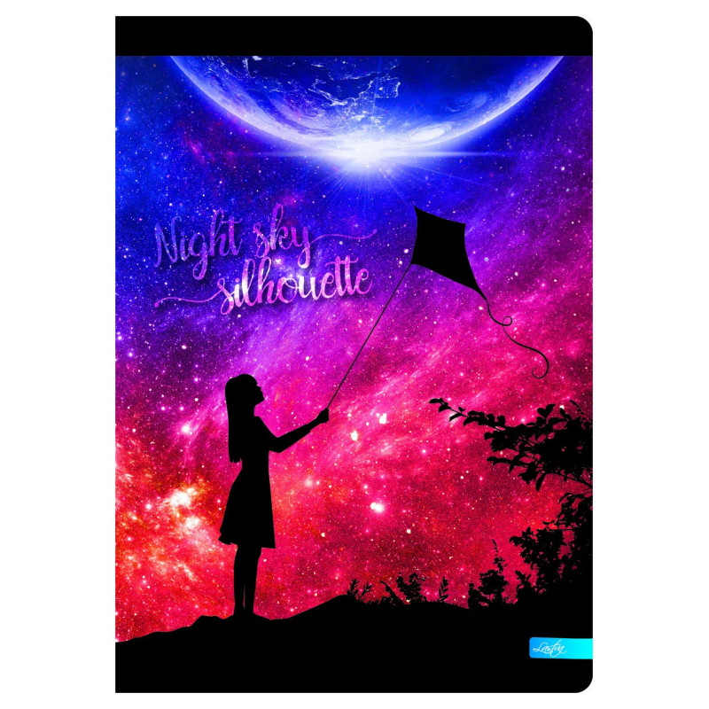 Sąsiuvinis A5 96lap 70g linija NIGHT SKY