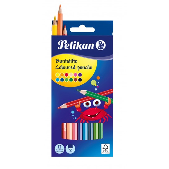 Spalvoti pieštukai 12sp. BS12LN Spalvoti pieštukai 12sp. BS12LN