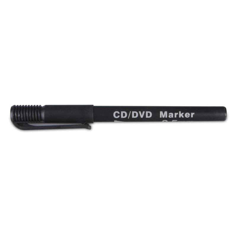 Žymeklis CD/DVD 0.5mm juodas