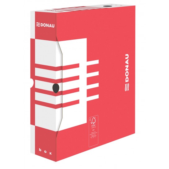 Archyvavimo dėžė 80mm 297x80x339 raudona