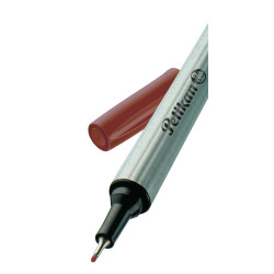 Rašiklis FINELINER 96 F rudas