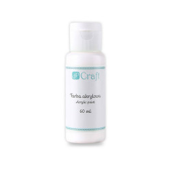 Akriliniai dažai 60ml, balti