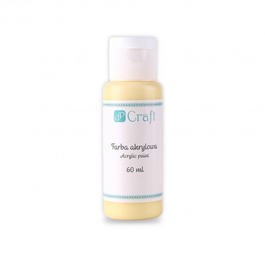 Akriliniai dažai 60ml, LEMON CUSTARD Akriliniai dažai 60ml, LEMON CUSTARD
