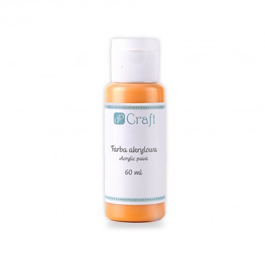 Akriliniai dažai 60ml, oranžiniai Akriliniai dažai 60ml, oranžiniai