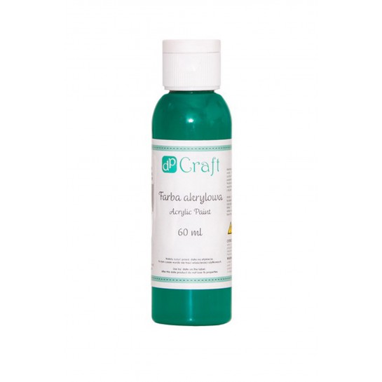 Akriliniai dažai 60ml, DARK GREEN Akriliniai dažai 60ml, DARK GREEN