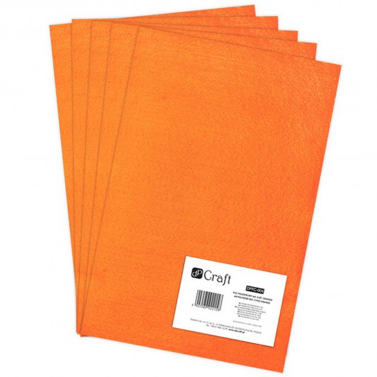 Veltinis iš poliesterio A4 5lap oranžinis Veltinis iš poliesterio A4 5lap oranžinis