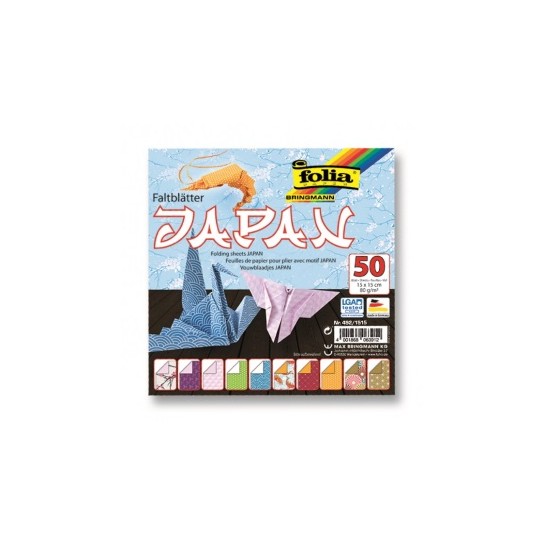 Origami 15x15/50l Folia Japan