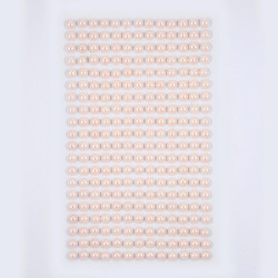 Lipnūs perlai 6mm 260vnt CREAM