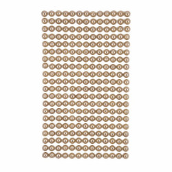 Lipnūs perlai 6mm 260vnt BEIGE