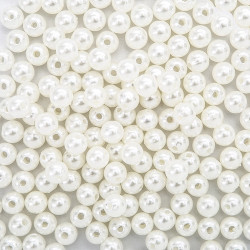 Dekoratyvniai perlai 8mm 
 40g