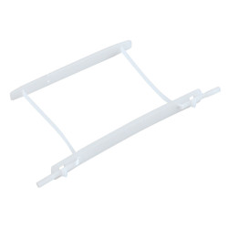 Archyvinis segtukas Z-clip baltas