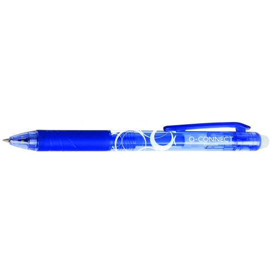 Rašiklis su trintuku, 1mm, mėlynas