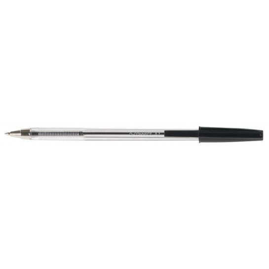 Tušinukas skaidriu korpusu 0.7mm juodas
