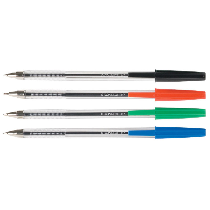 Tušinukas skaidriu korpusu 0.7mm mėlynas