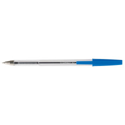 Tušinukas skaidriu korpusu 0.7mm mėlynas