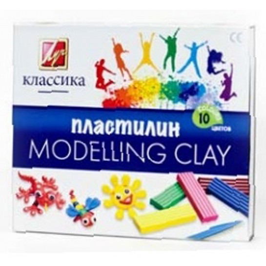 Plastilinas 10sp.Klasika LUČ Plastilinas 10sp.Klasika LUČ