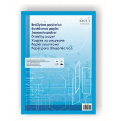 Popierius braižybai A4 10lapų