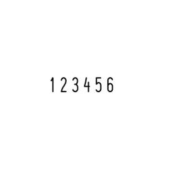 Numeratorius 4836 6sk. 3,8mm