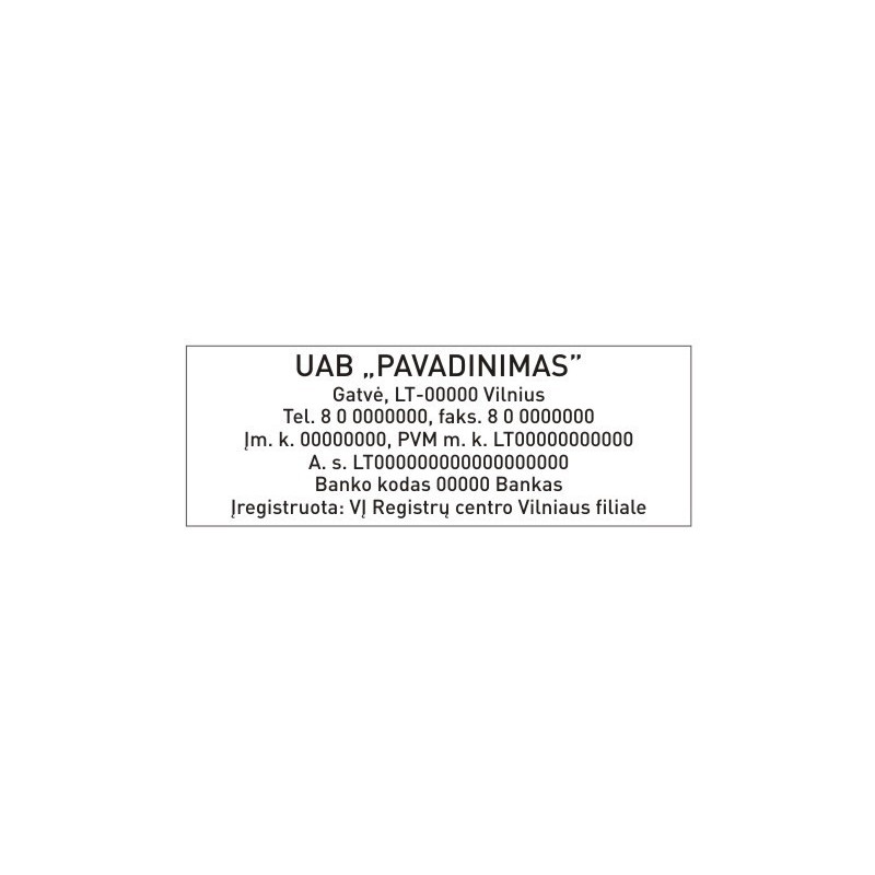 Antspaudas su užrašu T4915