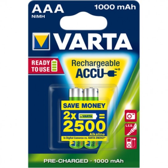 Akumuliatorius VARTA 1000mAh 5703 AAA Akumuliatorius VARTA 1000mAh 5703 AAA