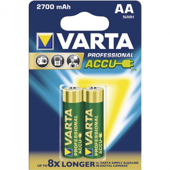 Akumuliatorius VARTA 2600mAh 5706 AA Akumuliatorius VARTA 2600mAh 5706 AA