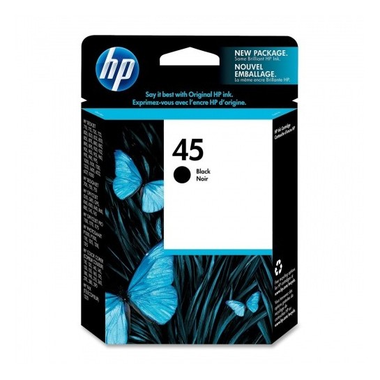 HP Ink No.45 Black (51645AE) HP Ink No.45 Black (51645AE)