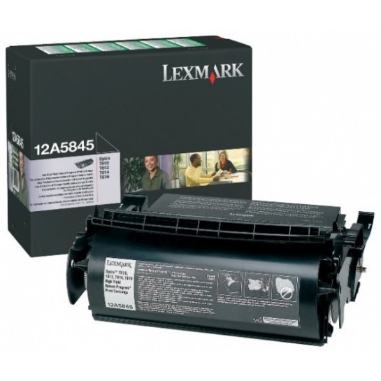 Lexmark Cartridge Black (12A5845) Return 