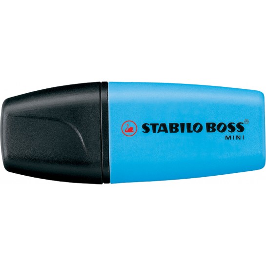 Teksto žymeklis BOSS MINI mėlynas