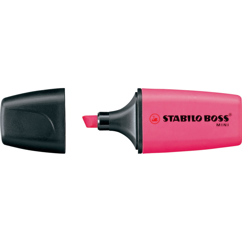 Teksto žymeklis BOSS MINI rausvas