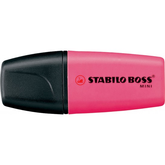 Teksto žymeklis BOSS MINI rausvas