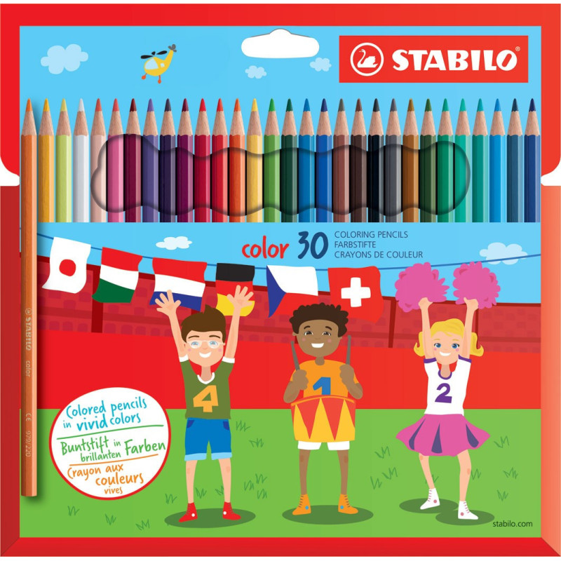 Pieštukai spalvoti 30vnt.