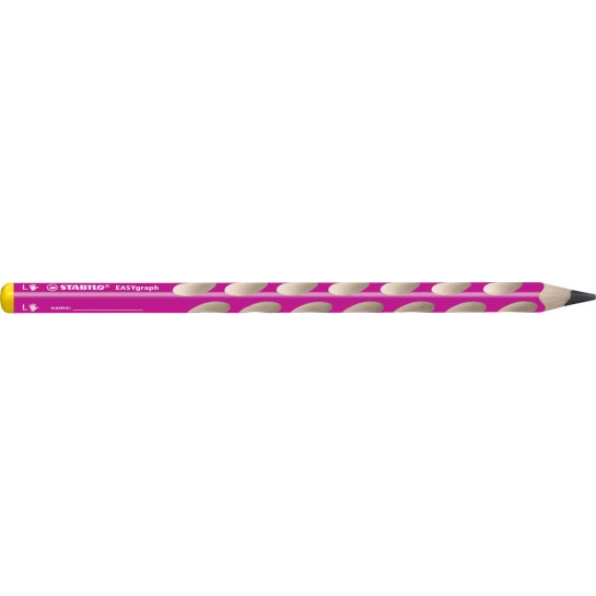 Pieštukas HB EASYgraph L pink