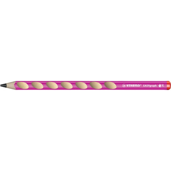 Pieštukas 2B EASYgraph R pink