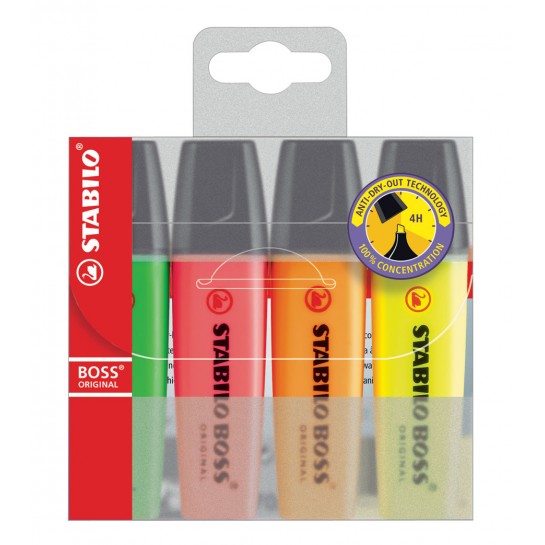 Teksto žymeklių BOSS rinkinys, 4vnt. Teksto žymeklių BOSS rinkinys, 4vnt.