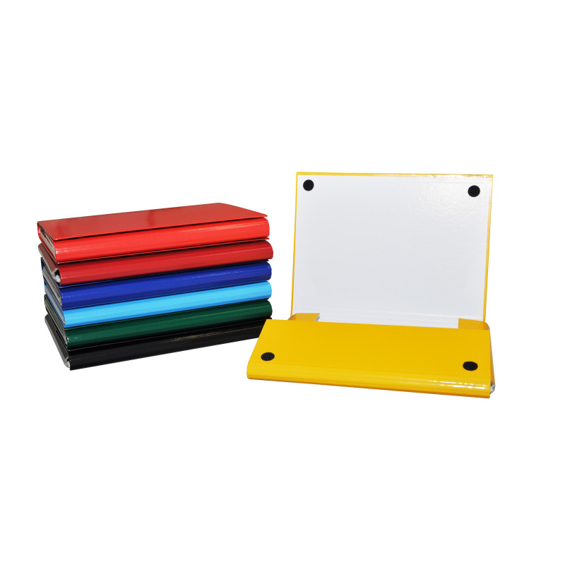 Aplankas su lipukais A4 40mm žalias