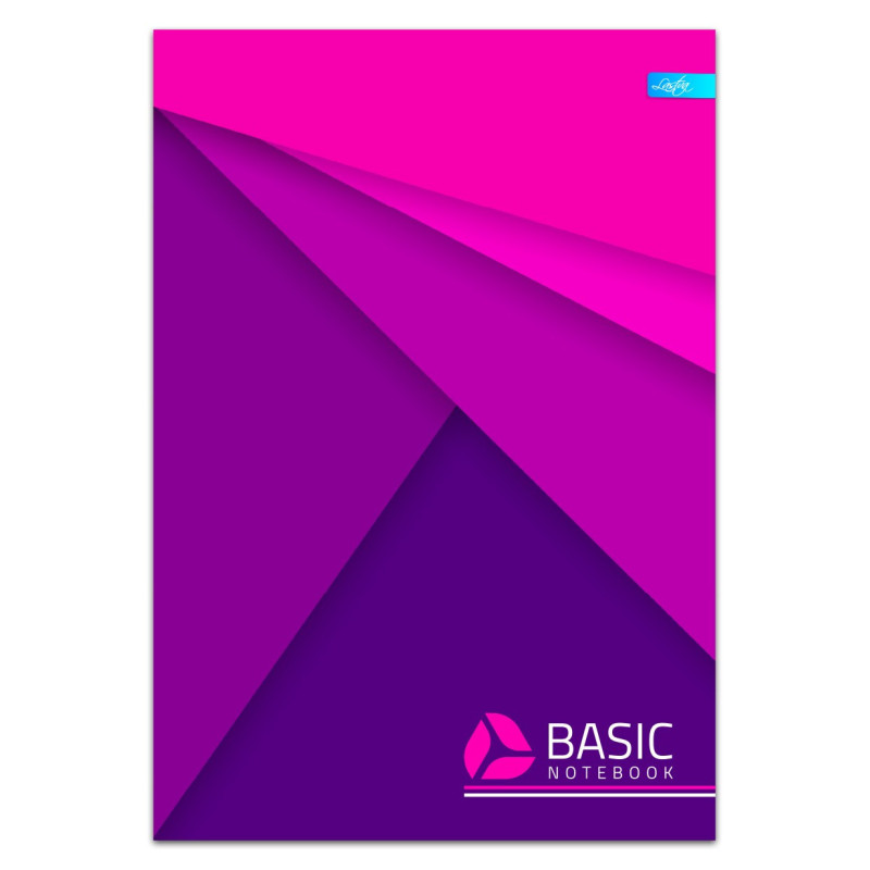 Sąsiuvinis A5 52lap 60g linija BASICgirls