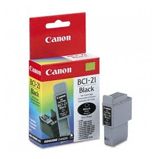 Canon BCI-21Bk Black, 225 p. Canon BCI-21Bk Black, 225 p.