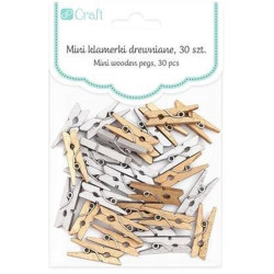 Spaustukai mediniai mini...