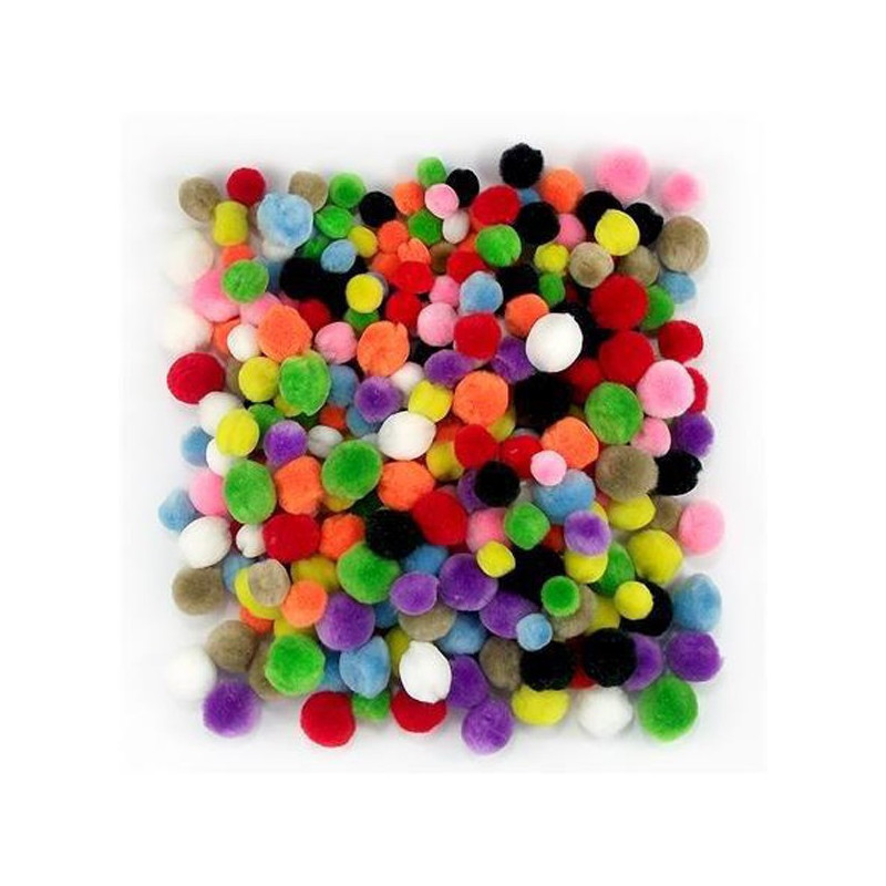 Burbuliukai akriliniai MIX 300vnt.