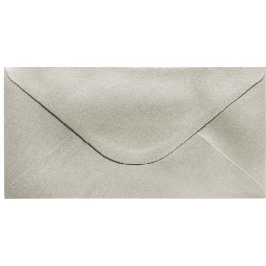 Vokai DL PEARL 150g 10vnt sidabriniai Vokai DL PEARL 150g 10vnt sidabriniai