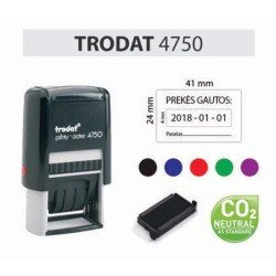 Antspaudas su data  T4750