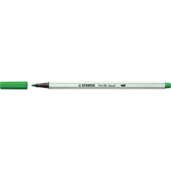 Teptukinis flomasteris PEN 68 t. žalias Teptukinis flomasteris PEN 68 t. žalias