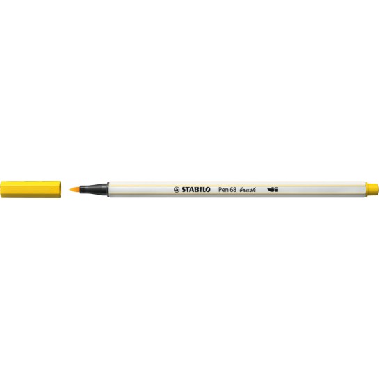 Teptukinis flomasteris PEN 68 geltonas Teptukinis flomasteris PEN 68 geltonas